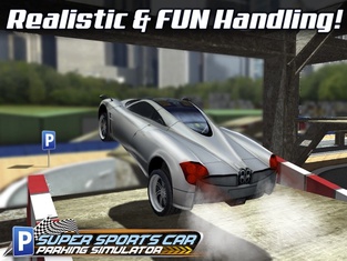 Super Sports Car Parking Simulator - Real Driving Test Sim Racing Games