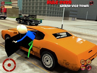 Baldi Stickman Hero Crime City