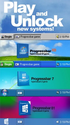 ProgressBar95 - retro desktop