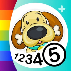 Color by Numbers - Dogs +