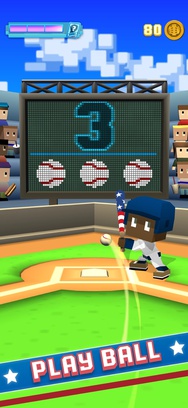 Blocky Baseball: Home Run Hero