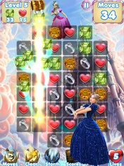 #1 Princess Puzzle Games - Play dress up in the palace