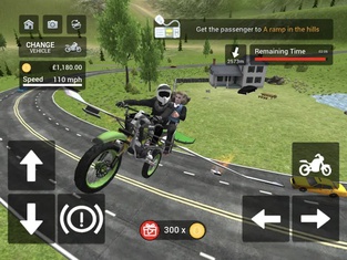Flying Motorbike Simulator