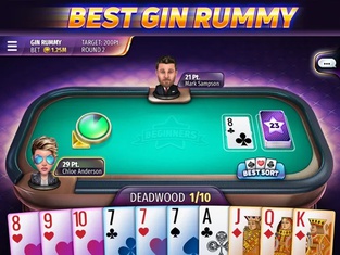 Gin Rummy Stars - Card Game