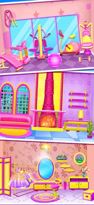 Baby Girls - Doll House Games