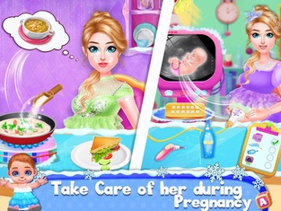 Ice Mommy & Baby Daycare Game