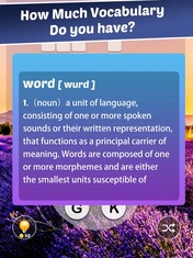 Mary’s Promotion - Word Game