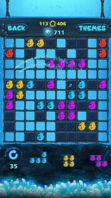 Block Puzzle: Ocean style,Popping bubbles