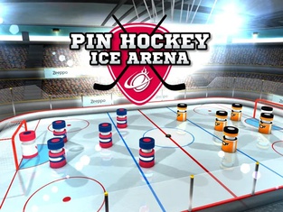 Pin Hockey - Ice Arena - Glow like a superstar air master