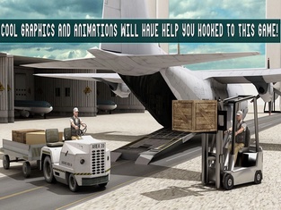 Transport Truck Cargo Plane 3D