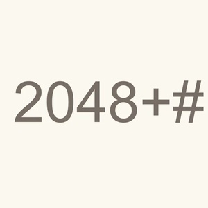 2048+# - Math puzzle game