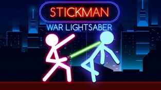 Stickman War Lightsaber Games