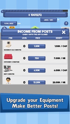 Social Tycoon - Idle Clicker