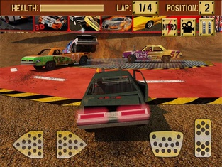 Mad Car Crash Racing Demolition Derby