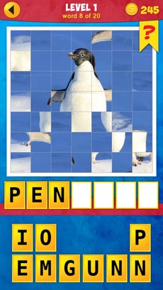 Mosaic: Tap the pic, guess the word!