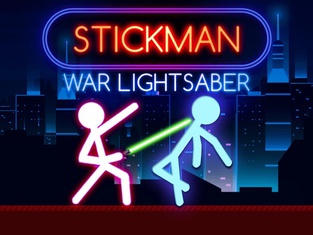 Stickman War Lightsaber Games