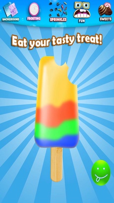 Frozen Ice Pop Lolly Maker Shop - The Juice Popsicle Game For Kids Free