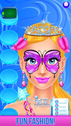 Ice Princess Face Paint Salon