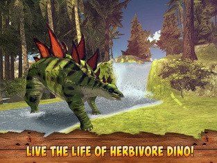 Jurassic Dino Stegosaurus Simulator 3D