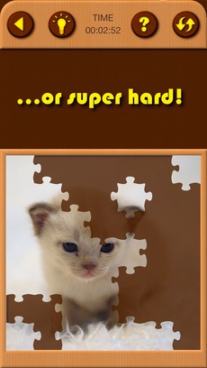 Cat Kitten Jigsaw Puzzle Games