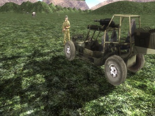 Safari 4x4 Driving Simulator 2: Zombie Poacher Hunter
