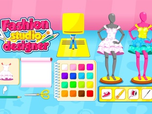 Fashion studio designer game