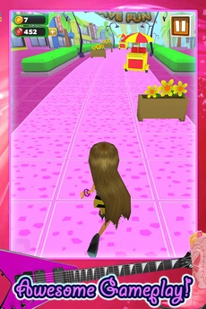 3D Fashion Girl Mall Runner Race Game by Awesome Girly Games FREE