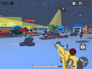 Block Shooting Hero - Gun Game