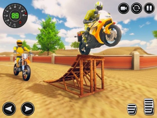 Dirt Bike Rider Stunt Games 3D