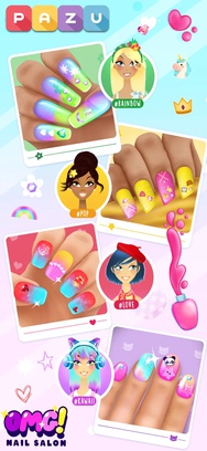 Girls Nail Salon - Kids Games