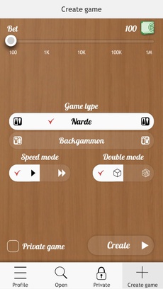 Backgammon Narde Online