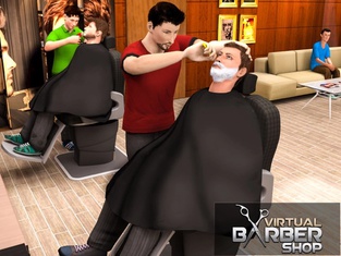 Virtual Barber Shop Hair Salon