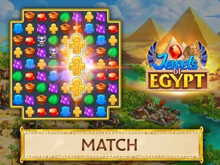 Jewels of Egypt: Match 3 Game