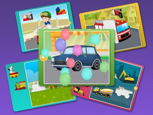 Kids Car Games: Boys puzzle 2+