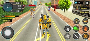Bee Robot Transform Game 3D
