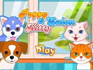 Puppy games & kitty game salon