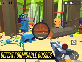 Block Shooting Hero - Gun Game