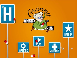 Angry Grandma Run Games:Crazy - The most fun games for the bad grandma in you!