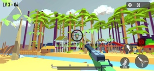 Block Shooting Hero - Gun Game