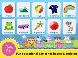 Baby games for one year olds.