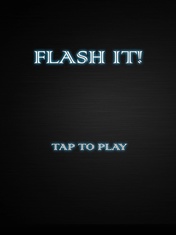 Flash it! Slip Shot.io on Dark Paper