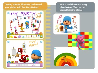 Pocoyo Playset - Colors