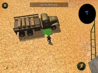 Army Cargo Truck: Battle Game