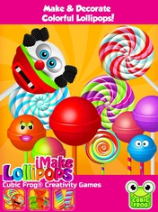 Candy Maker Food Games-iMake Lollipops for Kids