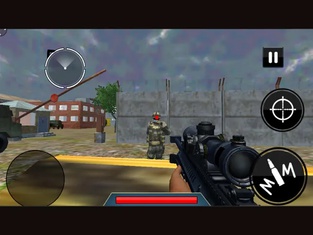 Modern Sniper Fury Warrior 3D: Enemy Base Assassin