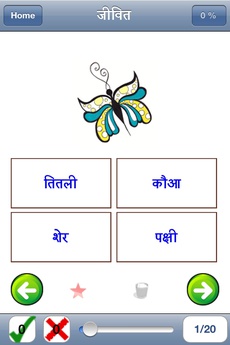 Hindi Vocab Photo : Sight Words from Pictures