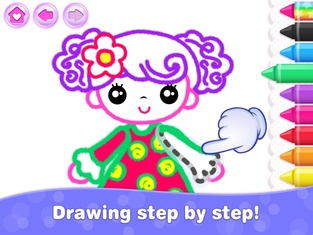 Games for Girls! Kids Drawing!