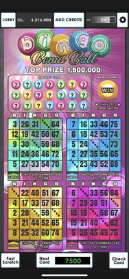 Lucky Lottery Scratchers