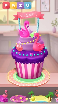 Cupcake maker cooking games