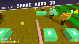 Snake Road 3D: Hit Color Block